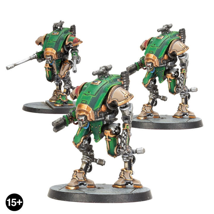 Legions Imperialis: Armiger Knights Helverin & Warglaives Squadron - IMPERIALISTISCHE LEGIONEN