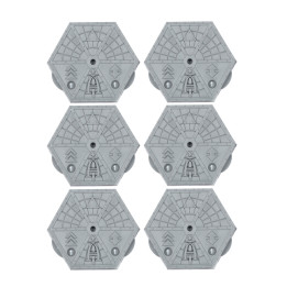LEGIONS IMPERIALIS - Pack de Socles Aeronautica Imperialis