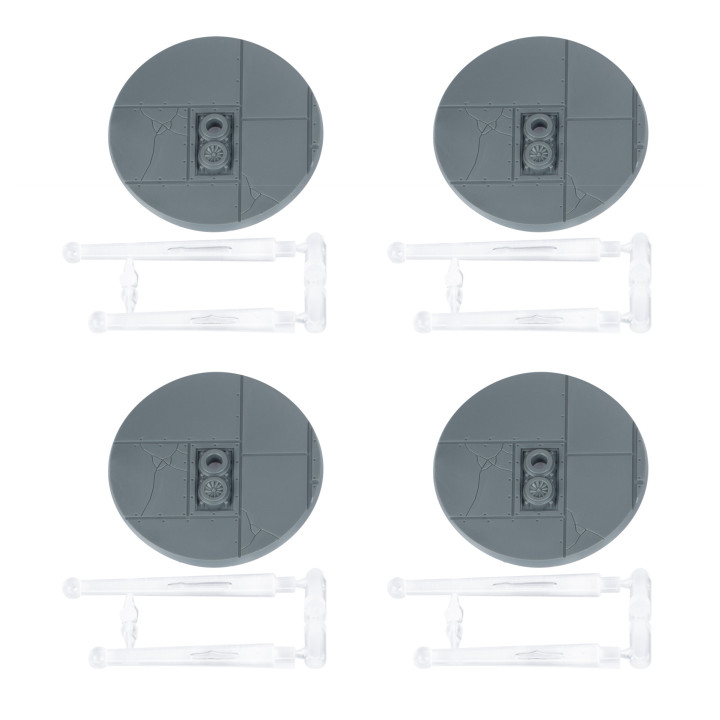 Pacchetto di basette rotonde da 40mm per modelli volanti per Legions Imperialis - LEGIONI IMPERIALI