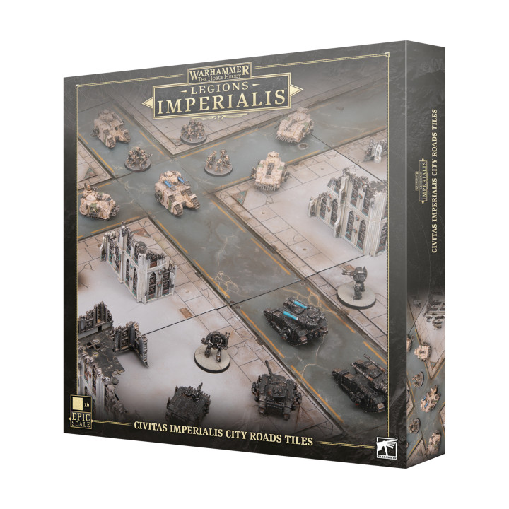 LEGIONS IMPERIALIS - Legions Imperialis: Civitas Imperialis City Road Tiles