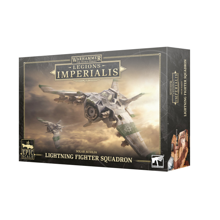 AERONAUTICA IMPERIALIS - Legions Imperialis: Lightning Fighter Squadron