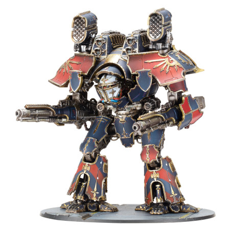 Legions Imperialis: Warlord Titan mit Volcano Cannons und Apocalypse Missile Launcher