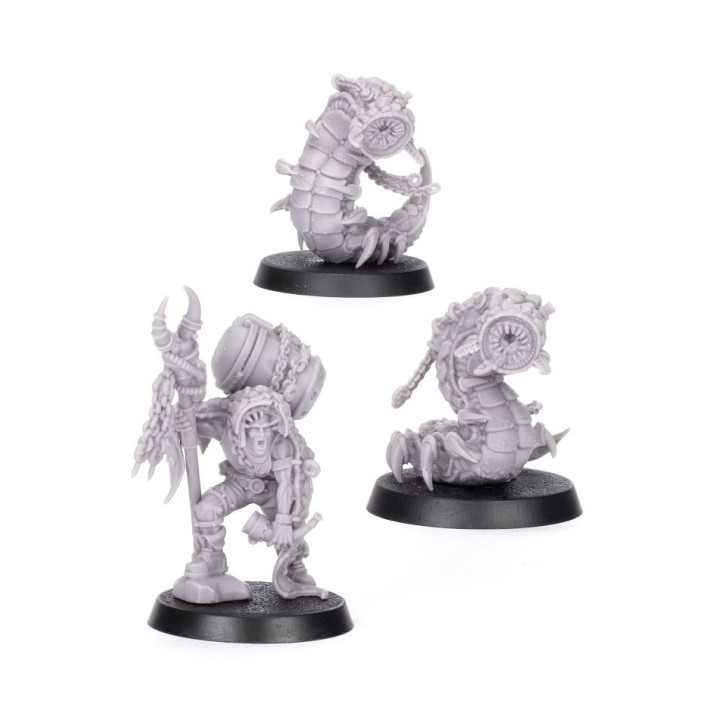 Outland Beastmaster with Millisaurs - NECROMUNDA