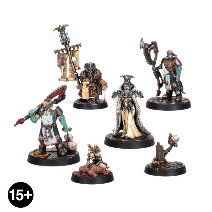 Mercator Pallidus Corpse Harvesting Party - NECROMUNDA