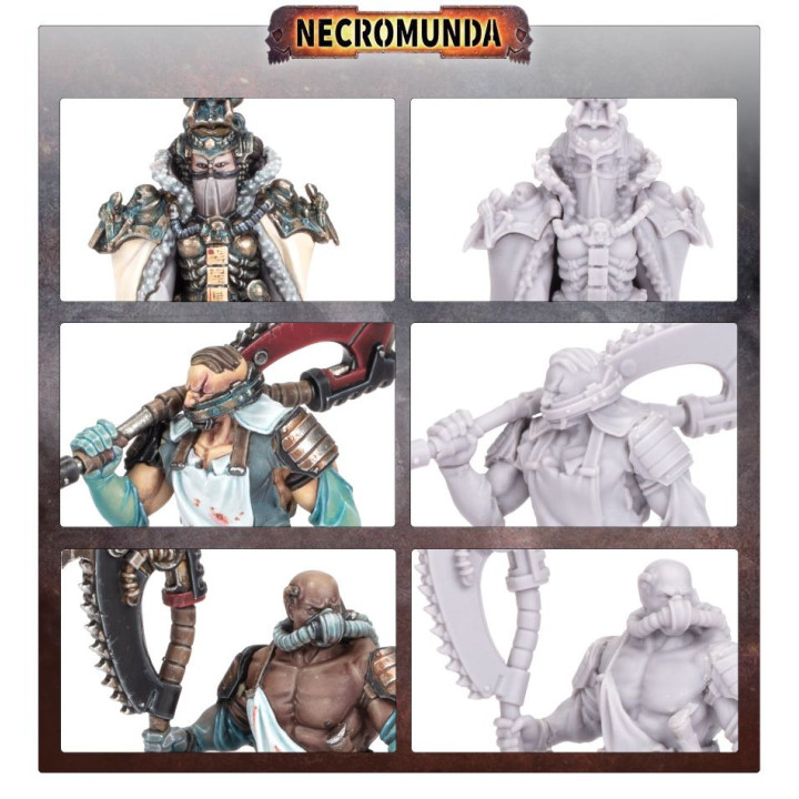 Mercator Pallidus Corpse Harvesting Party - NECROMUNDA