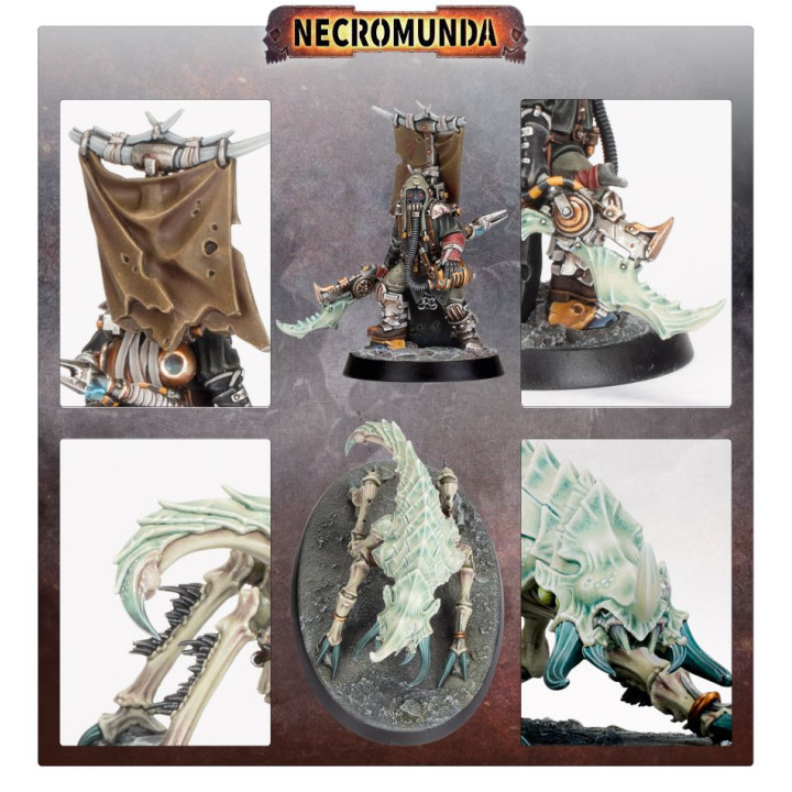 NECROMUNDA - Ash Waste Nomads Herder with Arthromite Duneskuttler