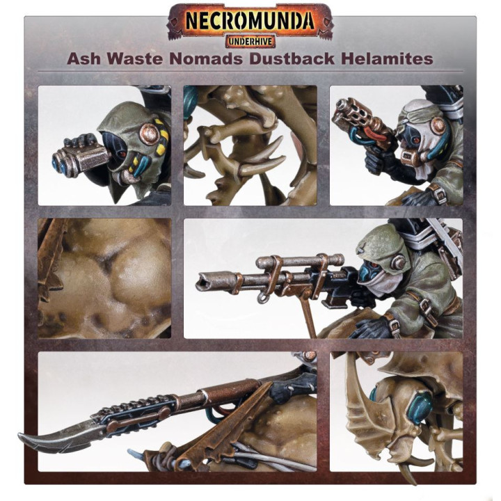 FIGURINES - Ash Waste Nomads Dustback Helamites