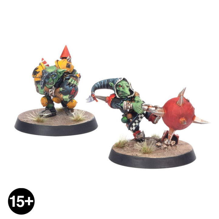 BLOOD BOWL - Fungus The Loon and Bomber Dribblesnot