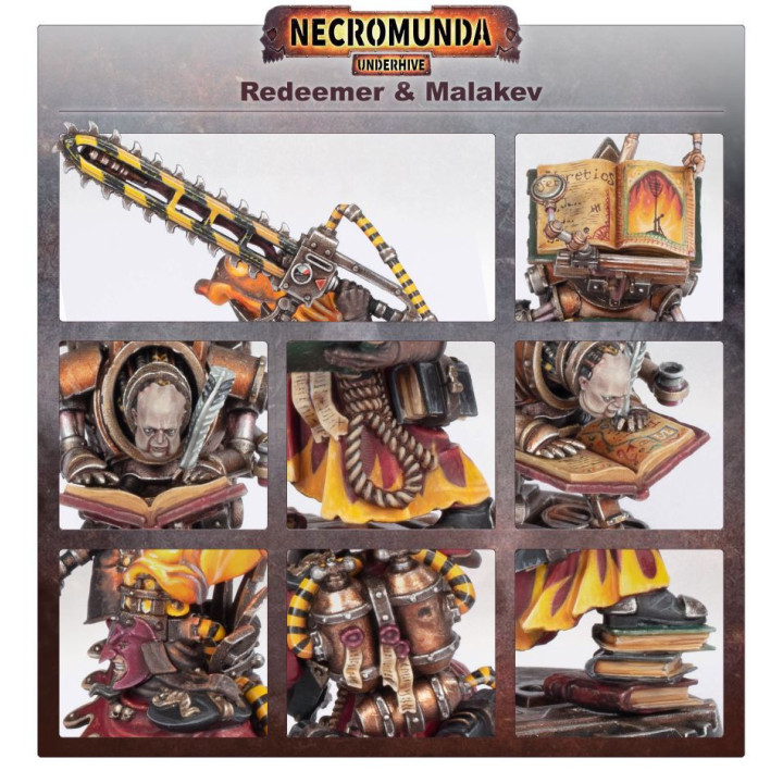 NECROMUNDA - Klovis the Redeemer & Deacon Malakev