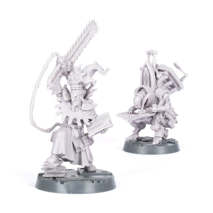 NECROMUNDA - Klovis the Redeemer & Deacon Malakev