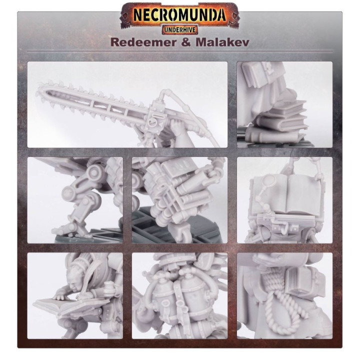 NECROMUNDA - Klovis the Redeemer & Deacon Malakev