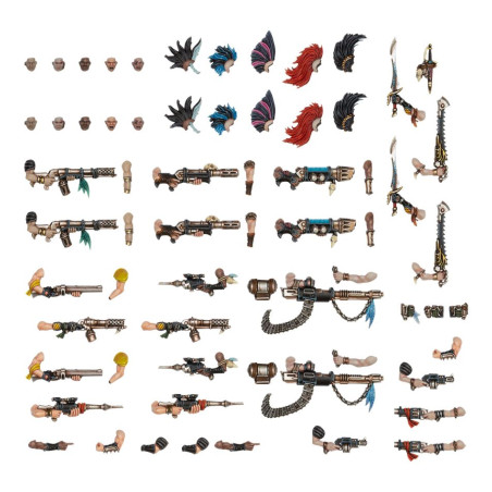 Armes et améliorations Escher
