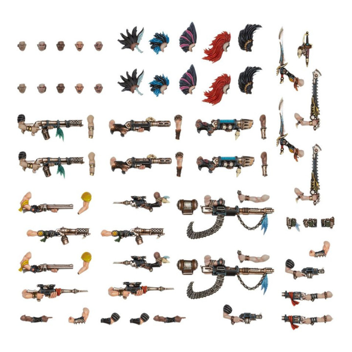 Waffen & Upgrades für Escher - FIGURINEN