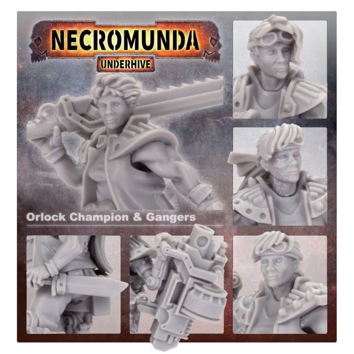 NECROMUNDA - Orlock Champion and Gangers