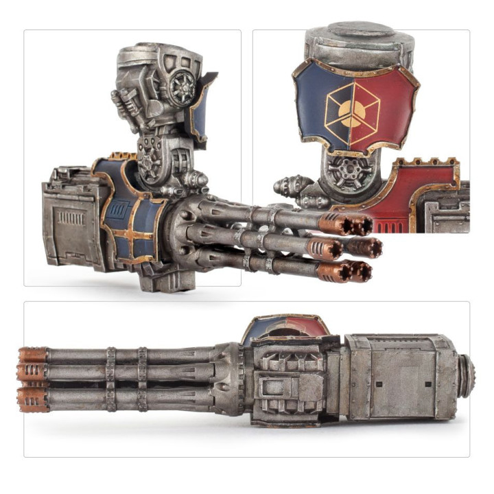 Adeptus Titanicus Warlord Battle Titan Macro Gatling Blaster - ADEPTUS TITANICUS