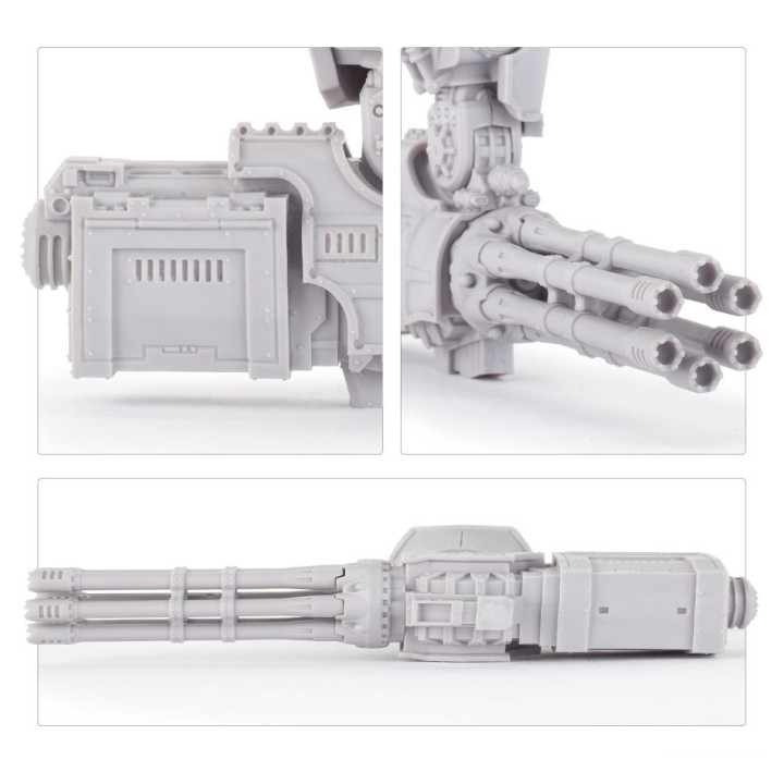 Adeptus Titanicus Warlord Battle Titan Macro Gatling Blaster - ADEPTUS TITANICUS