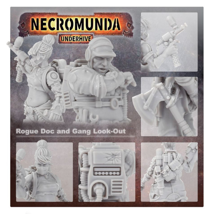 NECROMUNDA - Rogue Doc and Gang Look-out