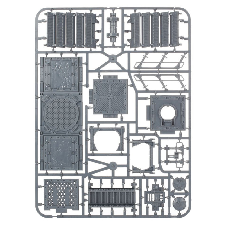 Necromunda piattaforme e scale della Zone Mortalis - NECROMUNDA