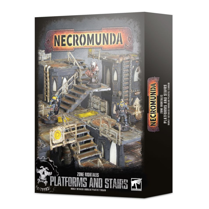 Necromunda piattaforme e scale della Zone Mortalis - NECROMUNDA