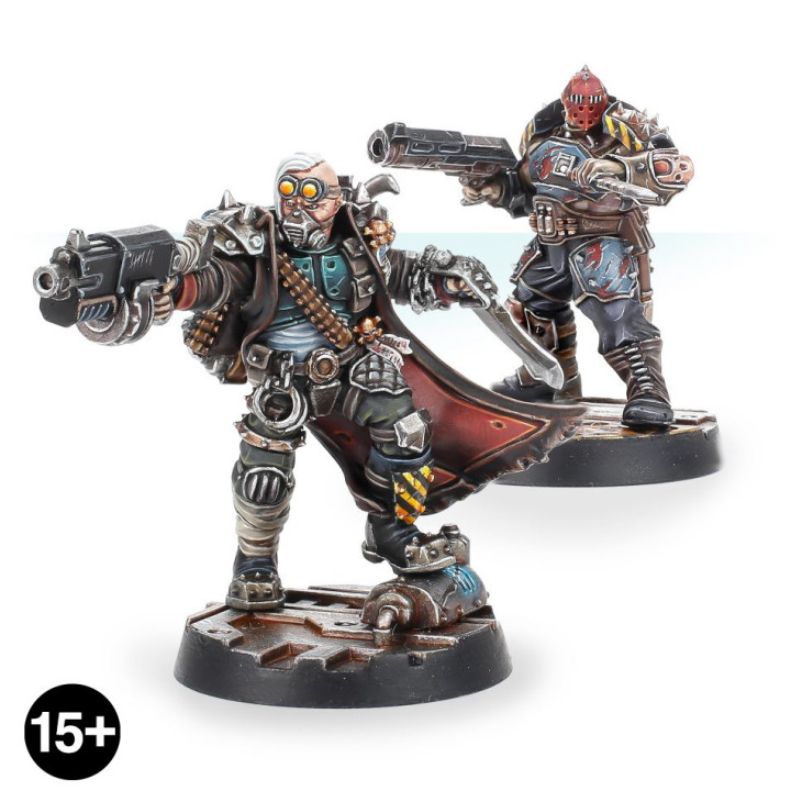 NECROMUNDA - Apollus Kage & Krotos Hark
