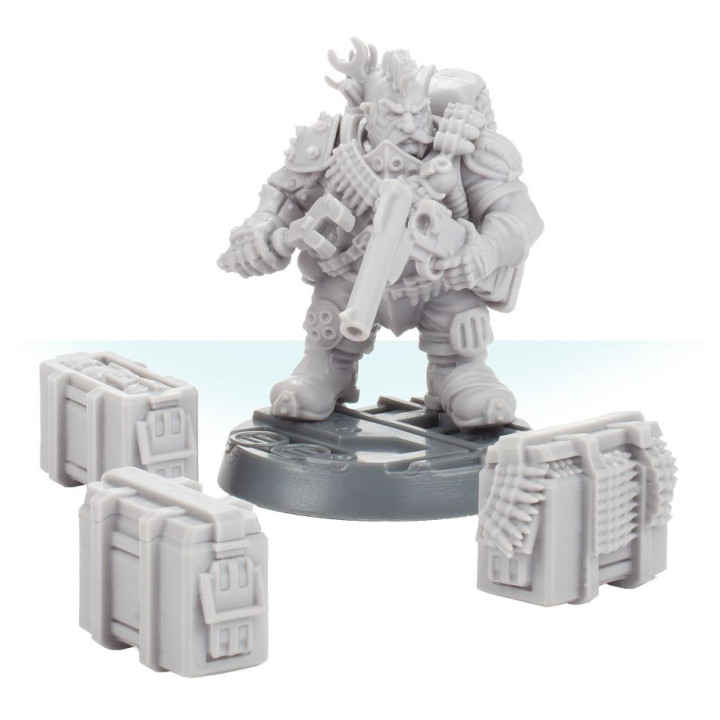 NECROMUNDA - Ragnir Gunnstein, Squat Ammo-jack