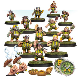 Halfling Blood Bowl Team – Greenfield Grasshuggers - MINIS