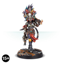Kria the Huntress, House Escher Bounty Hunter - NECROMUNDA