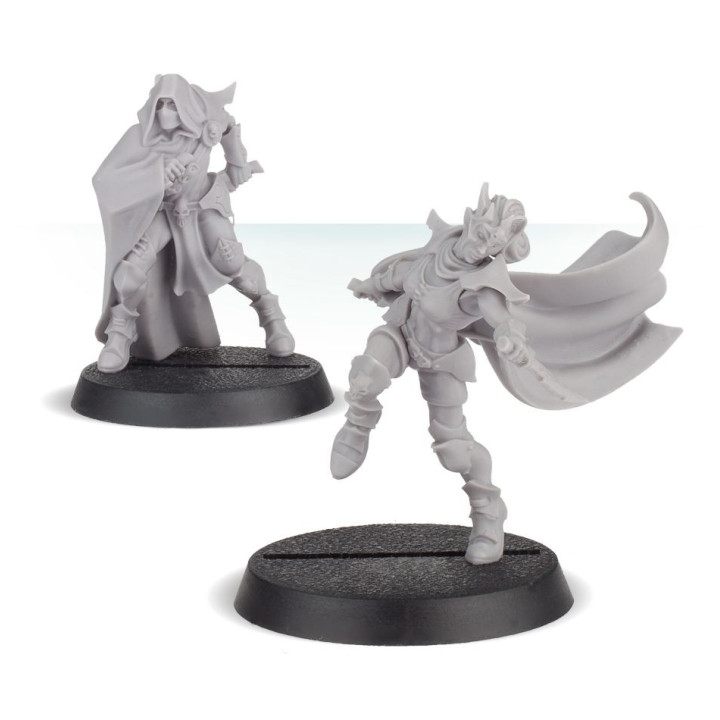 BLOOD BOWL - Dark Elf Assassins