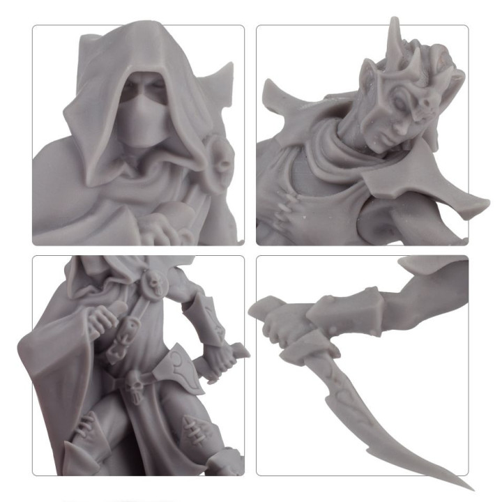 BLOOD BOWL - Dark Elf Assassins