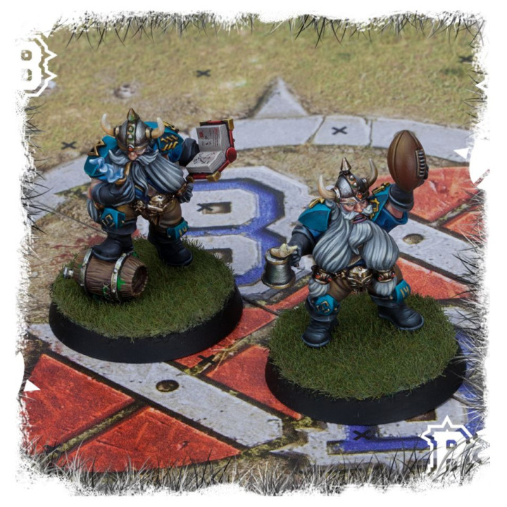 BLOOD BOWL - Josef Bugman, Coach & Star Player