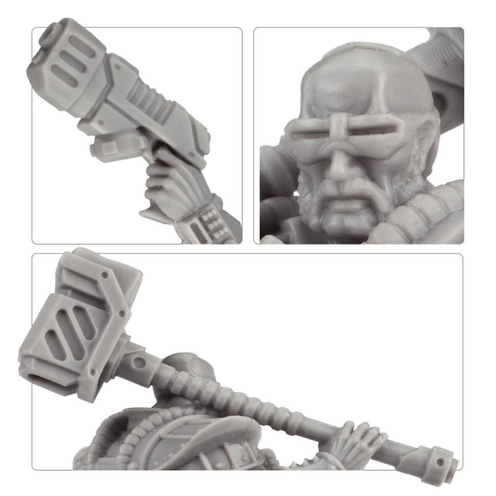 Slate Merdena & Macula, Orlock Hired Gun - NECROMUNDA