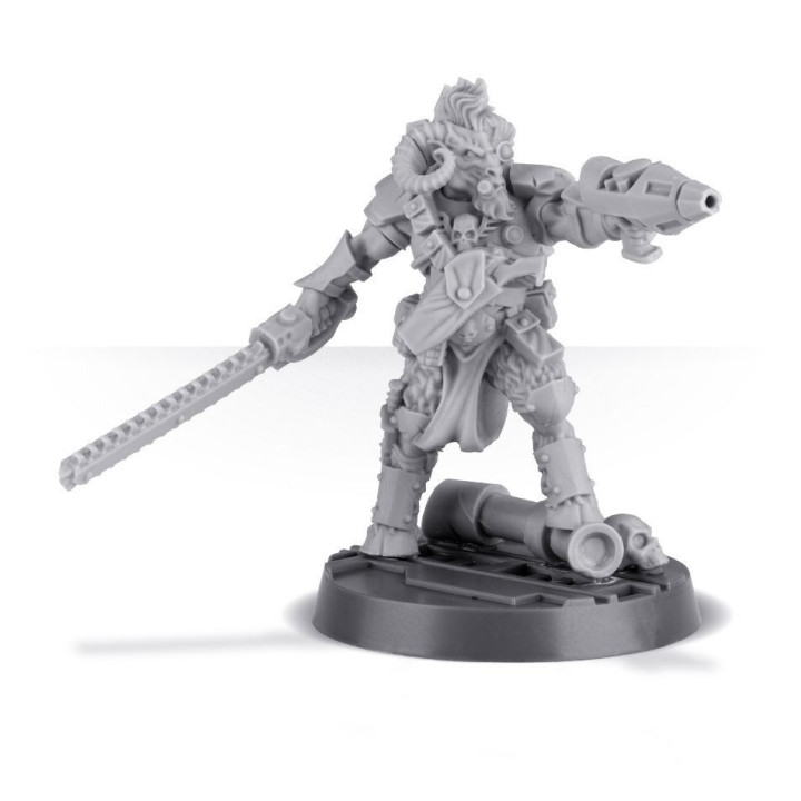 Gor Half-horn, Beastman Bounty Hunter - NECROMUNDA