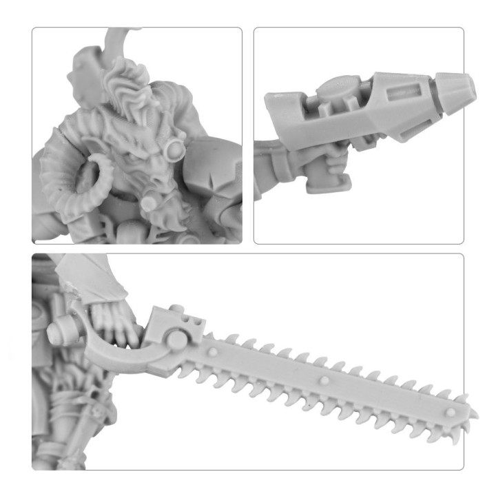 Gor Half-horn, Beastman Bounty Hunter - NECROMUNDA