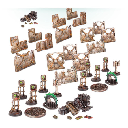 Barricate e obiettivi di Necromunda