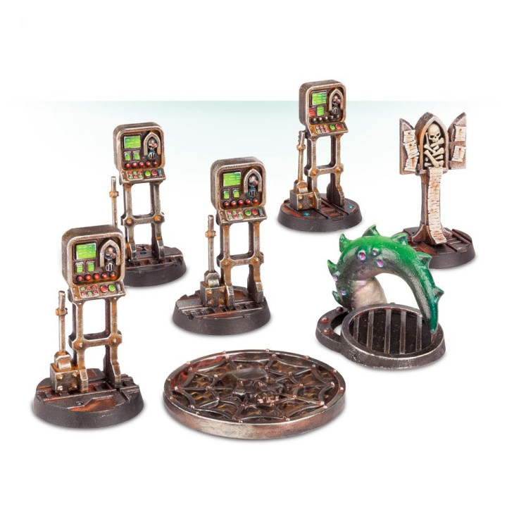 Necromunda Barricades and Objectives - NECROMUNDA