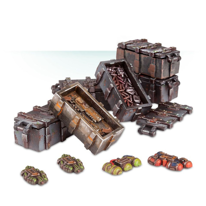 Necromunda Barricades and Objectives - NECROMUNDA