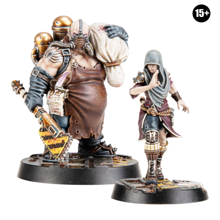 Cadaver Merchant und 'Narker - NECROMUNDA