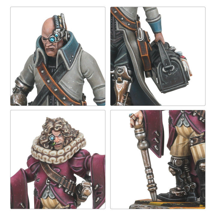Proxy e Fixer Hangers-on - NECROMUNDA
