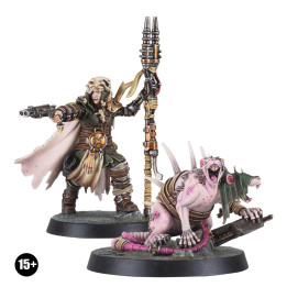 Outland Beastmaster with Wasteland Giant Rat - NECROMUNDA