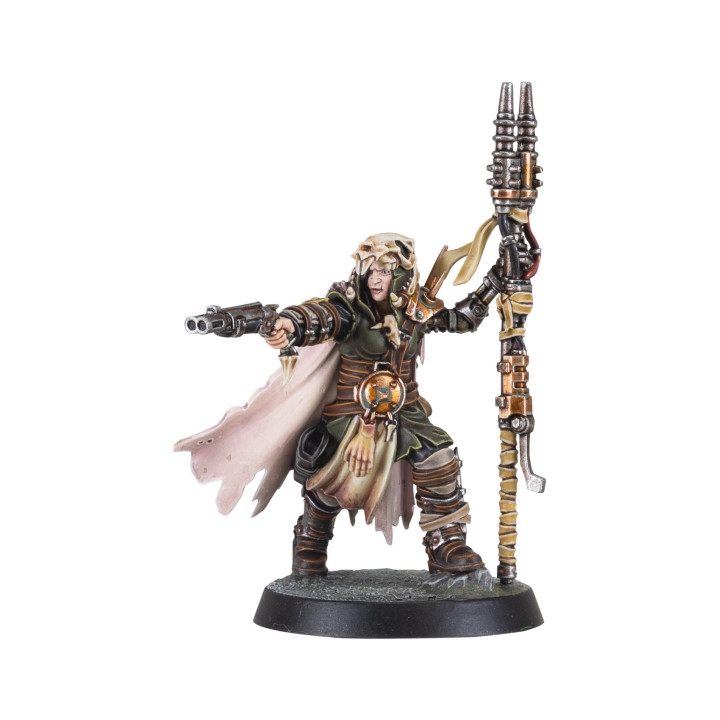 Outland Beastmaster con Wasteland Giant Rat - NECROMUNDA