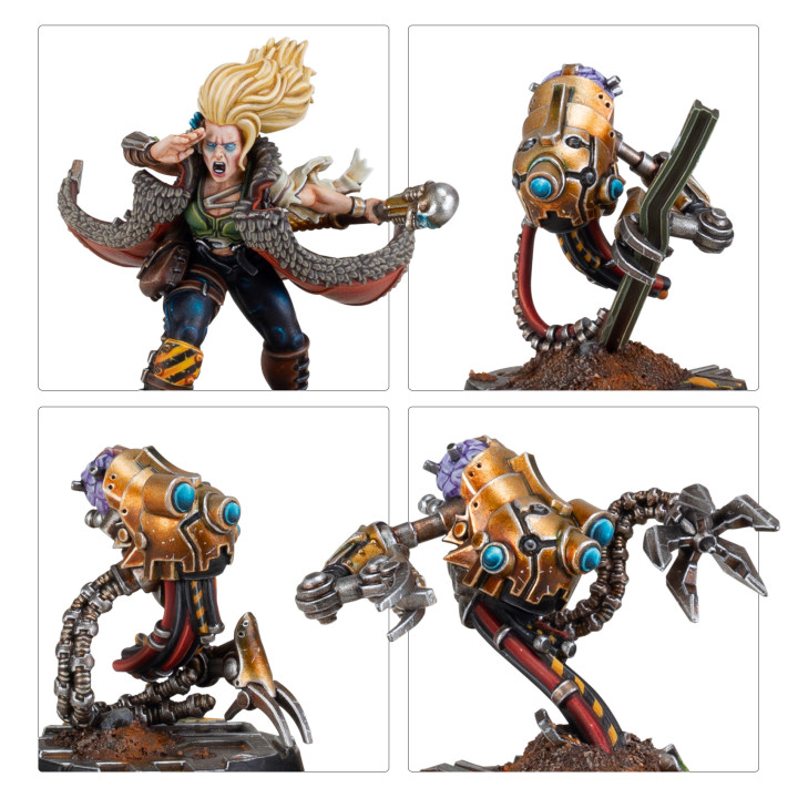 Mind-locked Wyrd and Cephalopod Spektors - NECROMUNDA