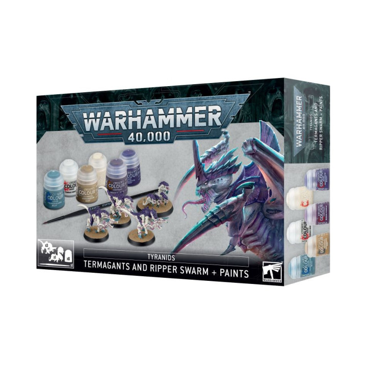 Tyranids: Termagants and Swarms of Devourers + Paint Set - MINIS