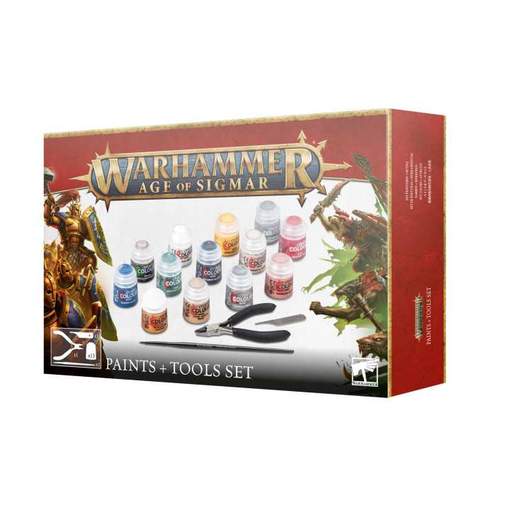 Warhammer Age of Sigmar: Farben + Werkzeuge - ANSTRICHE