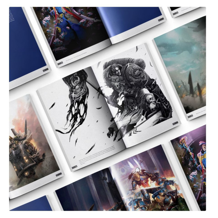 Warhammer 40,000 - Black Library: Die Titelbilder von Warhammer 40.000 (Hardcover)
