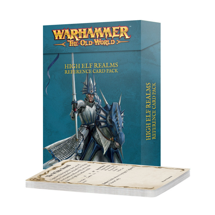 HIGH ELF - High Elf Realms Reference Card Pack
