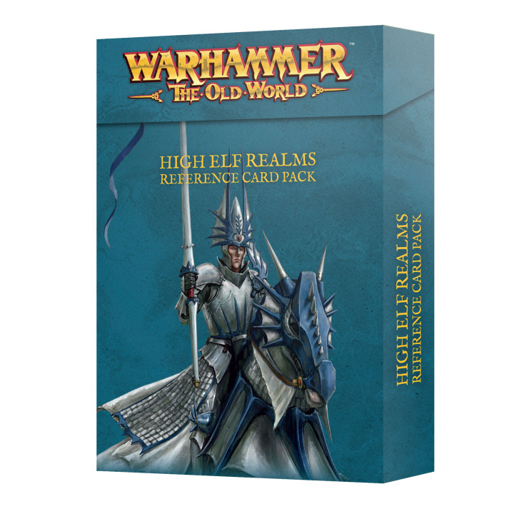 HIGH ELF - High Elf Realms Reference Card Pack
