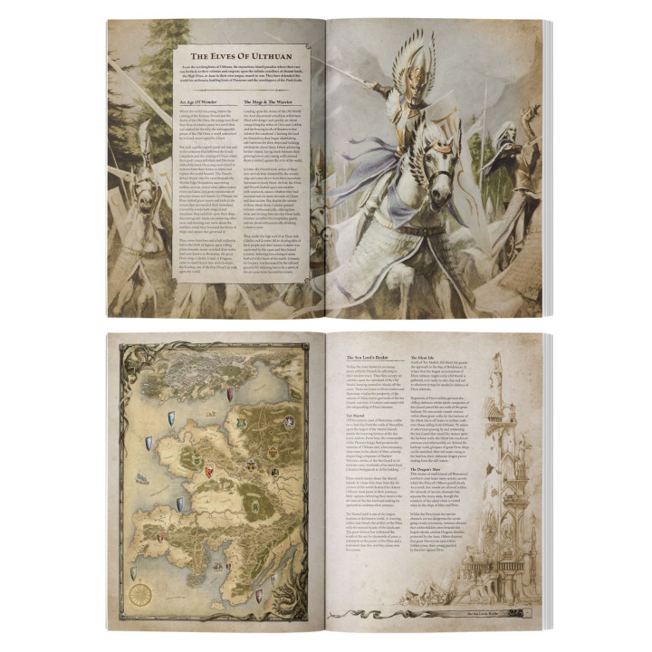 LE VIEUX MONDE - Arcane Journal: High Elf Realms