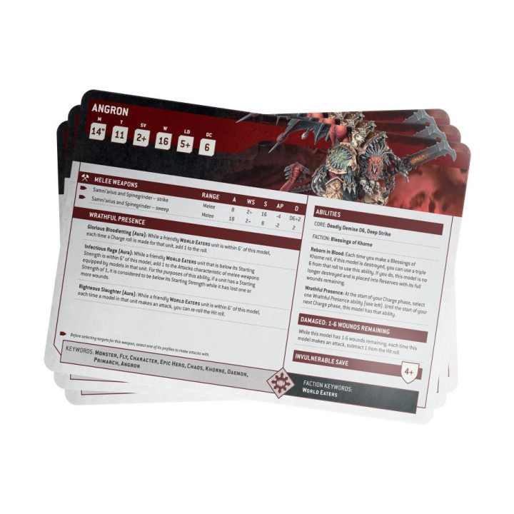 Index: World Eaters (Deutsch) - INDEX CARDS
