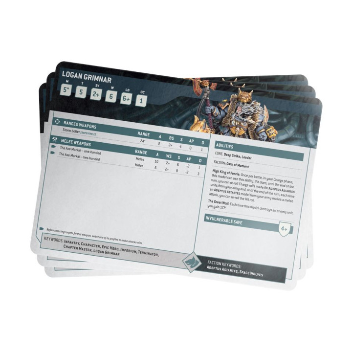 Index: Space Wolves - INDEX CARDS