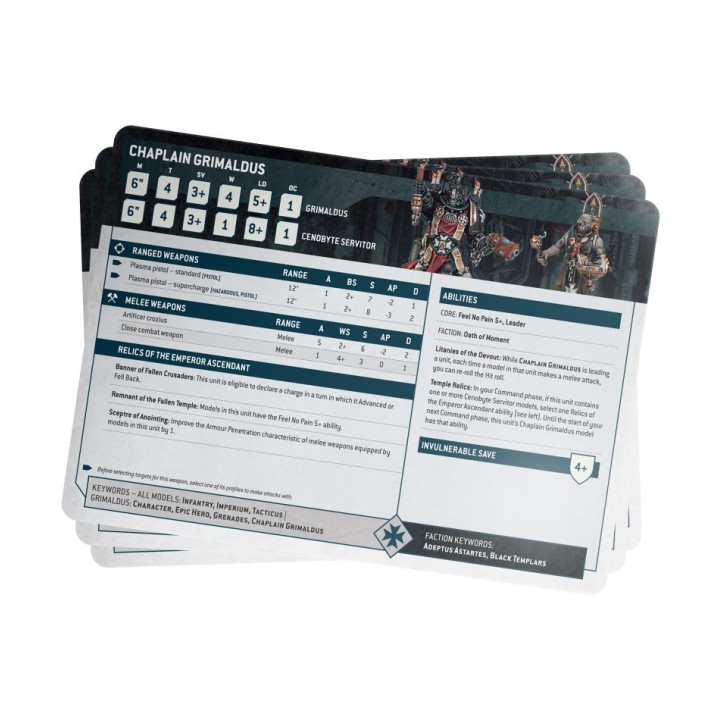 Index: Black Templars (Deutsch) - INDEX CARDS